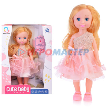 Куклы Кукла 500-4 &quot;Даша&quot; в розовом платье, в коробке