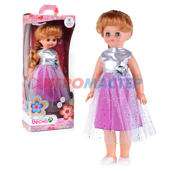Куклы, пупсы интерактивные, функциональные Кукла Алиса праздничная 1 со звуком