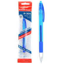 Ручка гелевая автоматическая R-301 Original Gel Matic&amp;Grip 0.5, цвет чернил синий