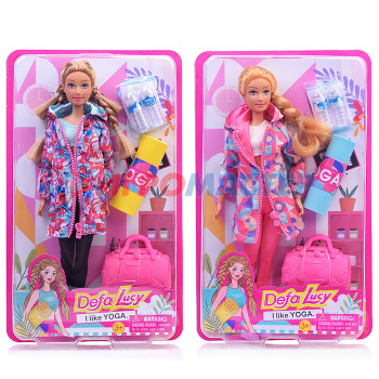 Куклы аналоги Барби Кукла 8477 с аксессуарами, в коробке
