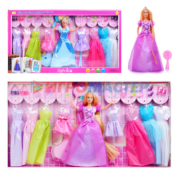 Куклы аналоги Барби Кукла 8266 &quot;Лия&quot; с аксессуарами, в коробке