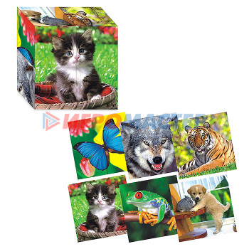 Кубики-картинки Кубики (4 куб) &quot;Животные №2&quot;