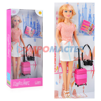 Куклы аналоги Барби Кукла 8377 с аксессуарами, в коробке