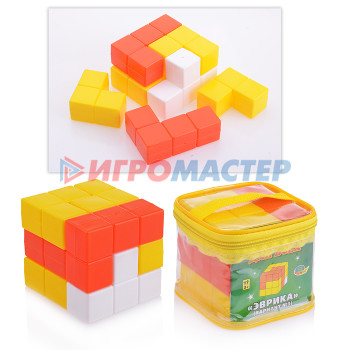 Строительные наборы (пластик) Кубики для Всех- Эврика(в сумочке)