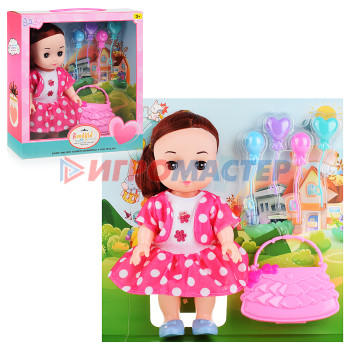 Куклы Кукла JS010-3 с аксессуарами, в коробке
