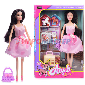 Куклы аналоги Барби Кукла 2928 с аксессуарами, в коробке