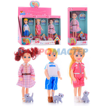 Куклы Кукла 91026-A с аксессуарами, в ассортименте, в коробке