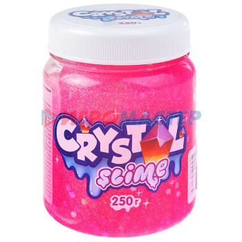 Лизуны, тянучки, ежики Игрушка Crystal slime, розовый, 250г