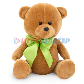 Мягкая игрушка Медведь Топтыжкин коричневый: с бантиком 25