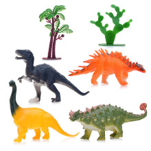 Игрушка пластизоль &quot;Динозавры&quot; 4 шт.  