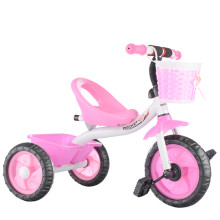 Велосипед XEL-578-1, 3-х колесный, бело-розовый