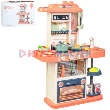 Игровые модули для девочек Игровой набор кухня 889-186 &quot;Юная хозяюшка&quot; (38 предметов) в коробке