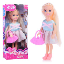 Кукла 606-B &quot;Мила&quot; с цветными волосами, в коробке