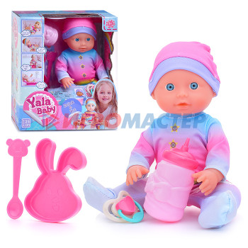 Куклы, пупсы интерактивные, функциональные Пупс YL2209H с аксессуарами, в коробке