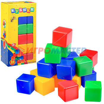 Строительные наборы (пластик) Набор кубиков из 36 шт.