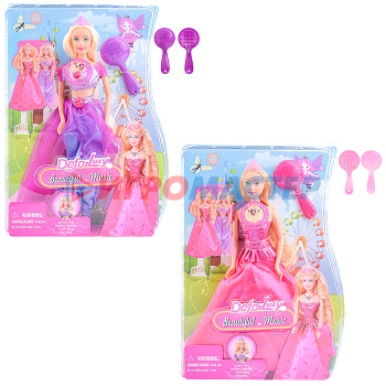 Куклы аналоги Барби Кукла 8265 с аксессуарами, в коробке