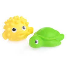Набор для купания 5 (2 игрушки Черепаха, Рыба-Еж)