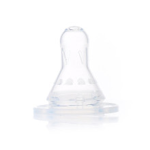 Соска молочная силиконовая классическая, медленный поток, 0+, 1 шт.