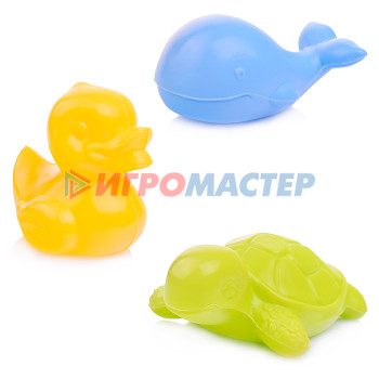 Игрушки для ванны, пластизоль Друзья Китенка (набор для купания)