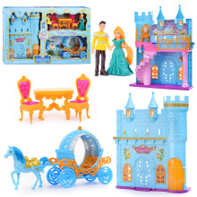 Карета SS049C &quot;Мечта принцессы&quot; с лошадкой, замком и фигурками, в коробке