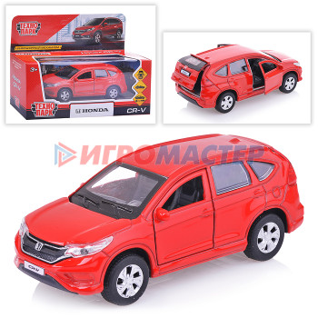Коллекционные модели Машина металл Honda Cr-V 12см, (открыв. двери, красный) инерц., в коробке