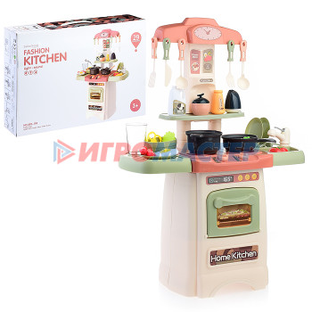 Игровые модули для девочек Игровой набор 889-198 &quot;Кухня&quot; (свет, звук) в коробке
