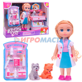 Куклы Кукла BLD378-1 с аксессуарами, в коробке
