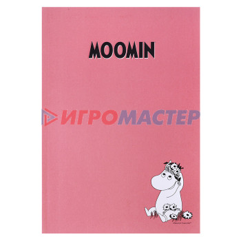 Анкеты, записные книжки, блокнотики и дневники для девочек Книжка записная А5 128л. &quot;Moomin&quot;