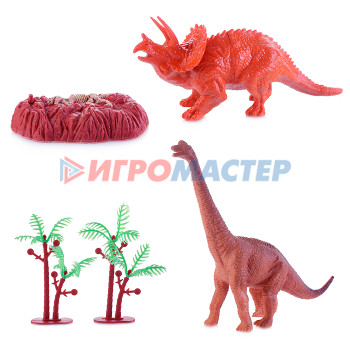Наборы животных ПВХ Набор динозавров 8812-1K в пакете
