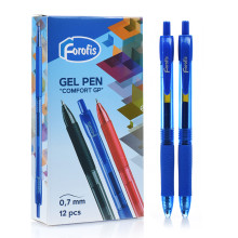 Ручка гелевая авт. синии черн. 0.7мм  &quot;COMFORT GP&quot; (стержень меняется)