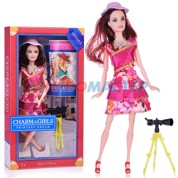 Куклы аналоги Барби Кукла YT2652 с аксессуарами, в коробке