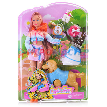 Куклы аналоги Барби Кукла 8485 с аксессуарами, в коробке