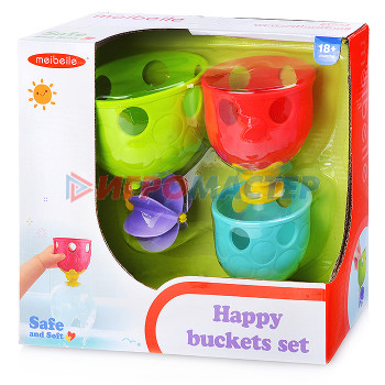 Игрушки для ванны, пластизоль Набор 05307 &quot;Веселое купание&quot; в коробке