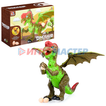 Интерактивные животные, персонажи Динозавр 893A на батарейках, в коробке