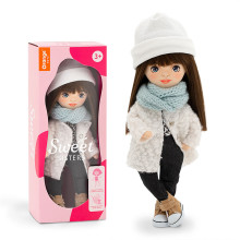 Кукла Sophie в белой шубке 32, серия: Европейская зима 