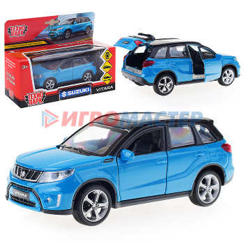 Коллекционные модели Машина металл Suzuki Vitara S 2015 12 см,(откр.  двери, багаж, синий) инерц, в коробке 