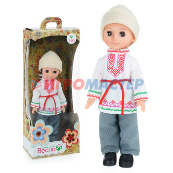 Куклы Кукла Мальчик в марийском костюме 30 см
