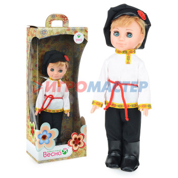 Куклы Кукла Мальчик в русском костюме 30 см
