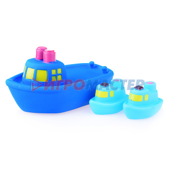 Игрушки для ванны, пластизоль Набор игрушек для купания OSB9982 в сетке