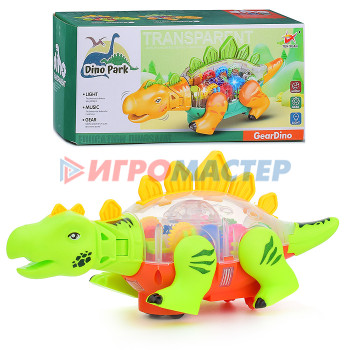 Интерактивные животные, персонажи Динозавр 2005C/D на батарейках, в коробке