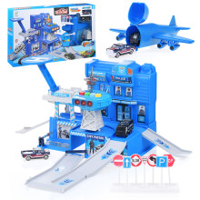 Игровой набор 660-A295 &quot;Аэропорт&quot; в коробке (синий)