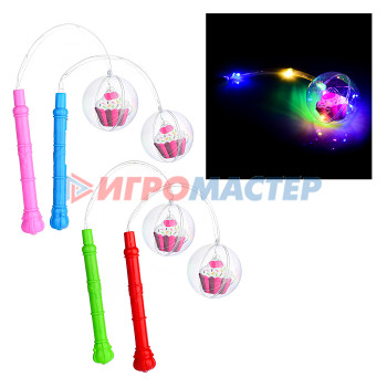 Надувные шары Шар воздушный, пластиковый со светодиодной подсветкой