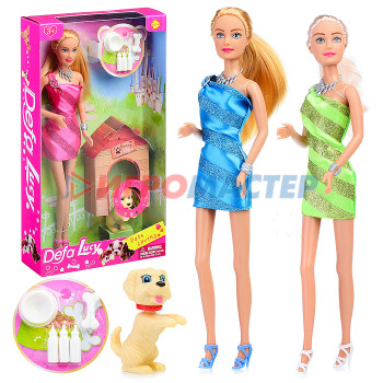 Куклы аналоги Барби Кукла 8232 с аксессуарами, в коробке