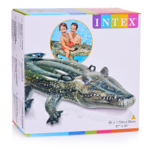 Игрушка для плавания «Аллигатор», 170 х 86 см, от 3 лет, 57551NP INTEX
