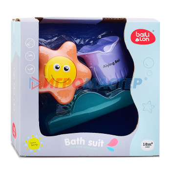 Игрушки для ванны, пластизоль Набор игрушек для купания Y8643 в коробке