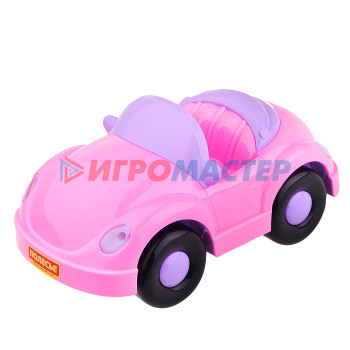 Транспорт и спецтехника б/механизмов (пластик) Автомобиль Вероника для девочек