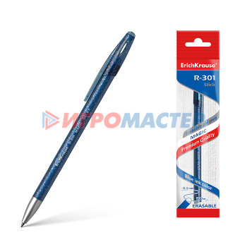 Ручки со стираемыми чернилами Ручка гелевая сo стираемыми чернилами R-301 Magic Gel 0.5 цвет чернил синий