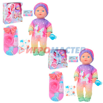 Куклы, пупсы интерактивные, функциональные Пупс YL1857G с аксессуарами, в коробке