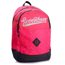 Рюкзак с эргономичной спинкой и вставками из светоотражающего материала. Seventeen Ref