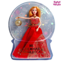 HAPPY VALLEY Кукла "Снежная принцесса" с аксессуаром, красное платье